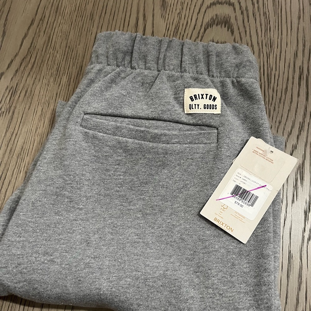 BRIXTON Cross Loop French Terry Womens Jogger Sweatpants